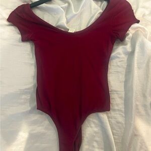 Maroon Bodysuit